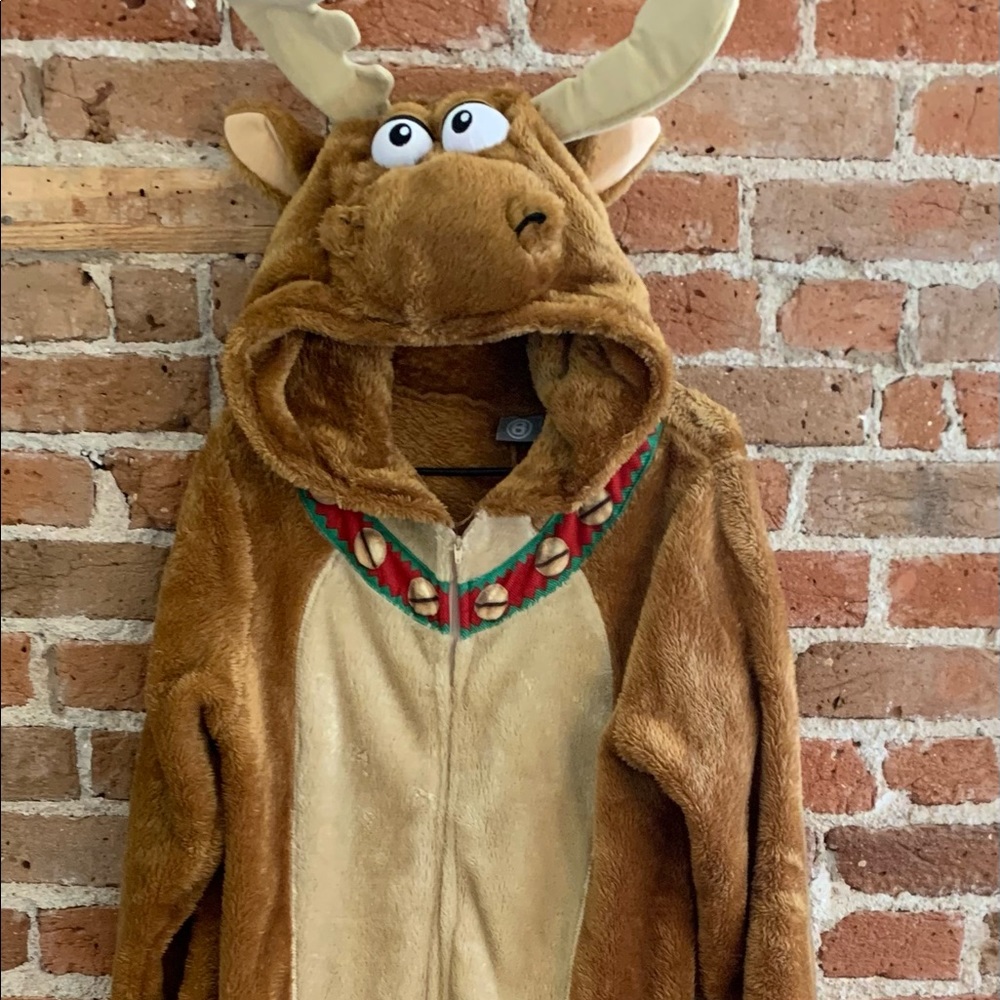Large Reindeer Jumpsuit Costume